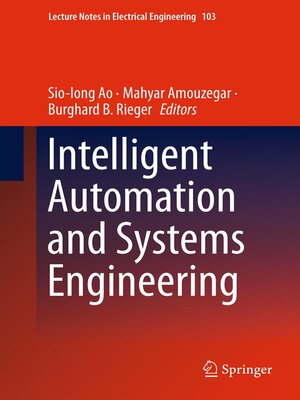 cover image of Intelligent Automation and Systems Engineering